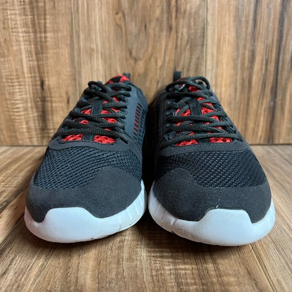 Reebok ZQuick Electrify Mens Running Shoes Black Red Nanoweb M43708 Size 9.5 - Picture 4 of 8
